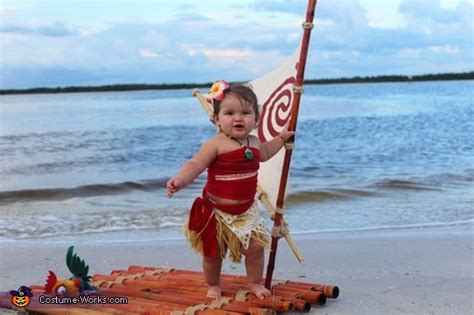 Moana Baby Costume | No-Sew DIY Costumes