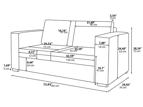 3 Seater Sofa Dimensions