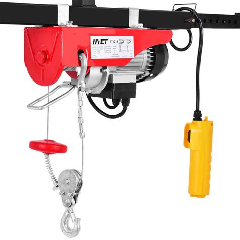 Best electric hoist winch for garage 120V, overhead electric hoist