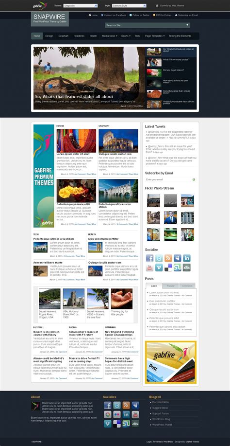 Top Free Wordpress Magazine Themes - WebRiti