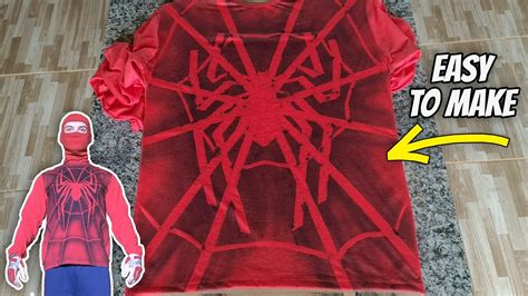 The HUMAN SPIDER Shirt / DIY Spider-Man Homemade Costume (Tobey Maguire ...