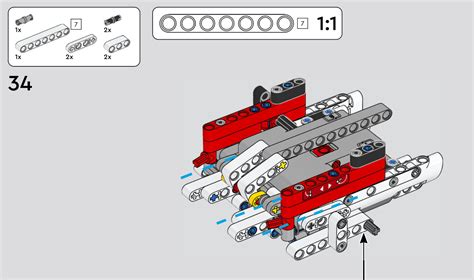 technic - What do the Blue Lines in Lego 42145 (Airbus H175) step 34 ...