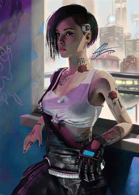 Judy Alvarez - Cyberpunk 2077 Fanart : r/MikeCainArt