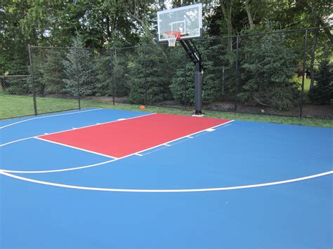 Home | Basketball Hoops & Installations | Basketball court backyard ...