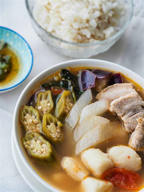 Filipino Pork Sinigang Recipe (Pork Stew In Tamarind) | 1pcs Household ...