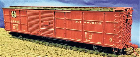 Early Santa Fe Automobile Boxcar Kits from Westerfield Models - Model ...