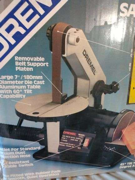 Dremel Disc Belt Sander (1731 Bonus Pack) - Sherwood Auctions