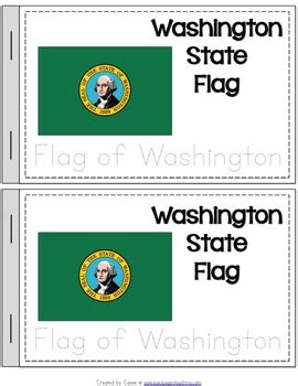 Washington State Symbols Notebook by Easy Peasy Teaching | TpT