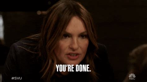 You'Re Done GIF by SVU - Find & Share on GIPHY