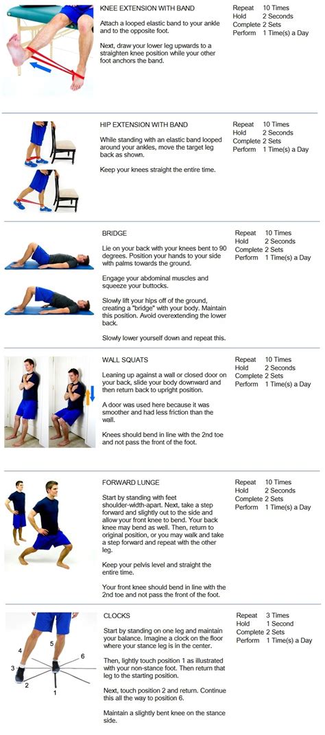 Exercises For Knee Osteoarthritis