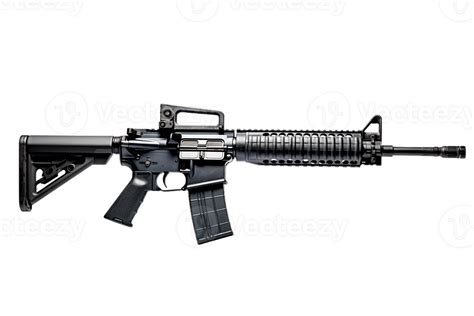 AI generated M16 Rifle on Transparent Background. AI 35930056 PNG