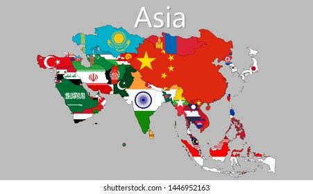 117,086 Asia Map Flags Images, Stock Photos & Vectors | Shutterstock