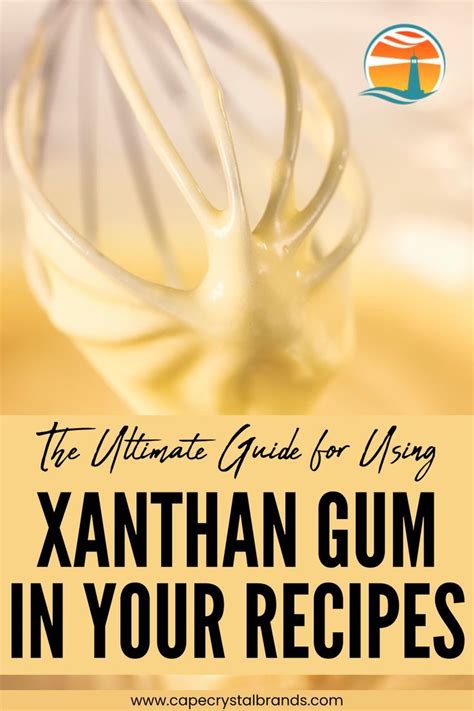 The Ultimate Guide for Using Xanthan Gum in Your Recipes Ice Cream ...