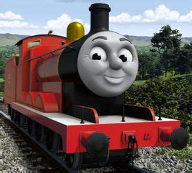 James | Thomas and friends, Thomas and his friends, Red engine