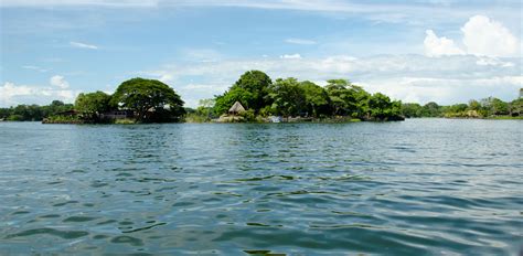 One of the many islands that make up Las Isletas in Lake Nicaragua ...