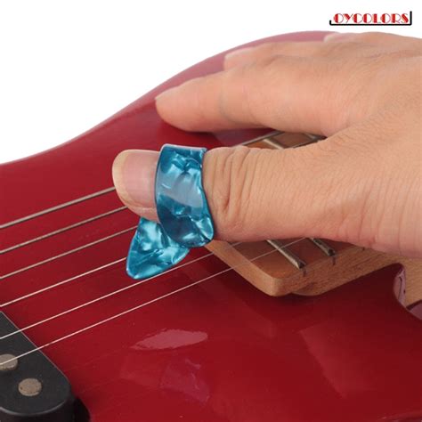 Thumb Finger Guitar Pick Celluloid Mediator Thumbpick for Acoustic ...