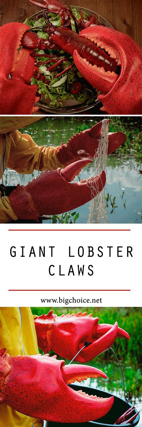 Get Giant Lobster Claws for your hands. #wtf #bigchoice #humor # ...