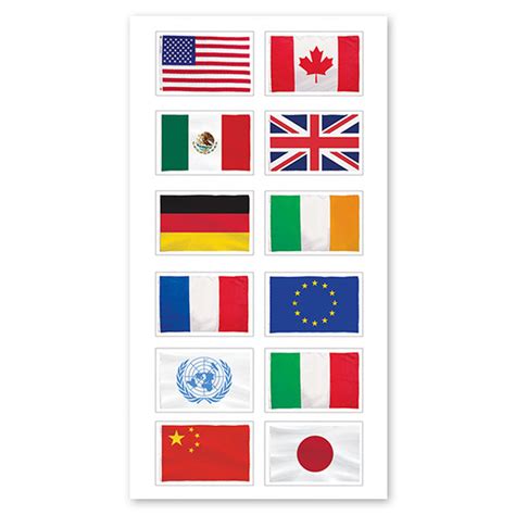 World Flags Stickers – Sticker Planet