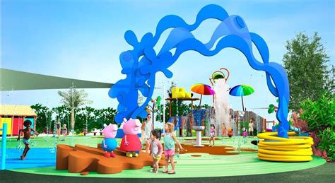 Peppa Pig Theme Park Offers a Closer Look at Muddy Puddles Splash Pad ...