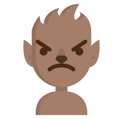 Angry, avatar, emoji, halloween, horror, werewolf, wolf icon - Download ...