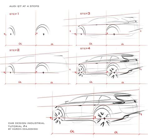 Audi Q7 sketch tutorial | Car design sketch, Industrial design sketch ...