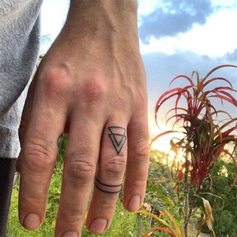 30+ Best Finger Tattoo Ideas for Men with Guide - TiptopGents