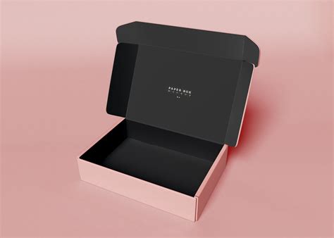 Opened Box Mockup | Packaging Mockups ~ Creative Market