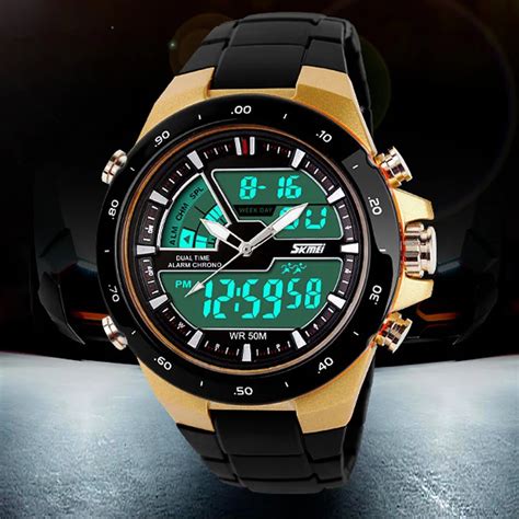 SALE 50M Waterproof Mens Sports Watches Relogio Masculino 2018 Hot Men ...