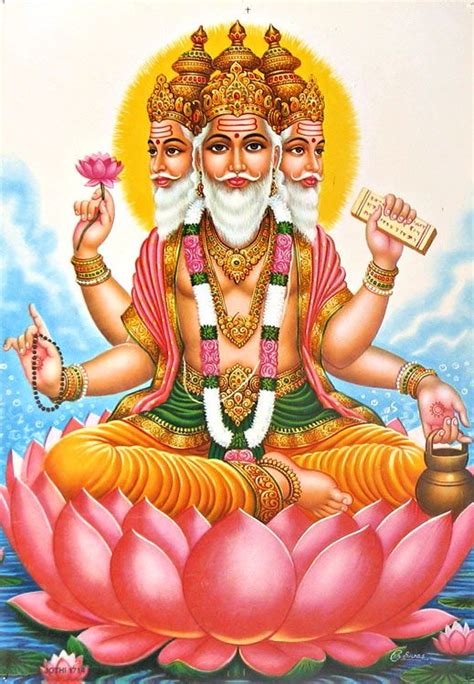 Hinduism Gods Brahma