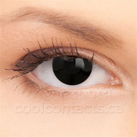 Blackout Contact Lenses - coolcontacts.ca