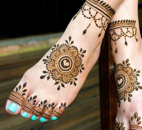 Leg Ankle Mehndi Design - Design Talk