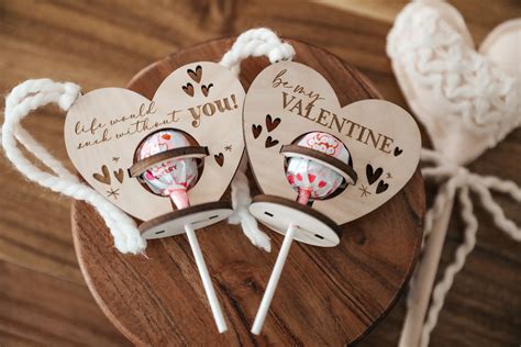 Lollipop Holder Wooden Lollipop Holder Valentines Day - Etsy