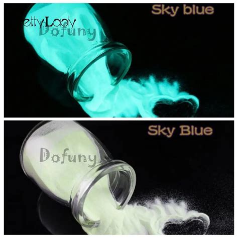 ,Glow in phosphor for 50g/lot Paint Luminous photoluminescent powder ...