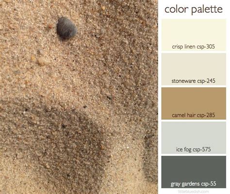 this week’s color palette: sandy neutrals – Little Blue Dish | Color ...