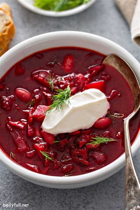 Borscht Recipe {Beet Soup} - Belly Full