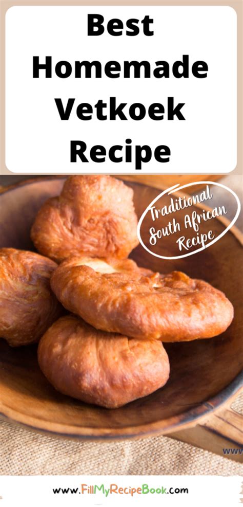 Best Homemade Vetkoek Recipe - Fill My Recipe Book