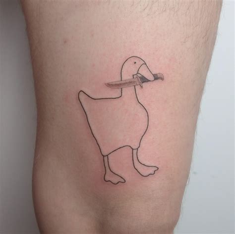 Discover 74+ small goose tattoo - in.coedo.com.vn