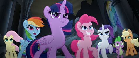 Image - MLP The Movie Metrofilms - Mane Six and Spike ready for action ...