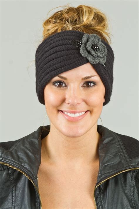 Winter Daphne Knit Headband | Knitting | Pinterest | Knitted headband ...