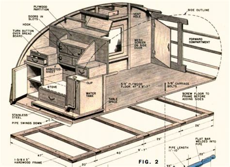 How To Build A Teardrop Trailer For Two | Building a teardrop trailer ...