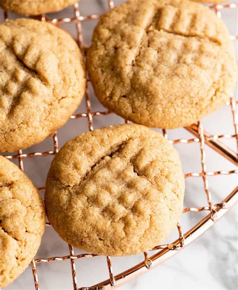 Flourless Peanut Butter Cookies (Gluten-Free) - JoyFoodSunshine