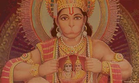 Anjaneya,or Hanuman of the Ramayana