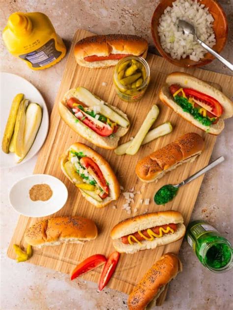 Authentic Chicago-Style Hot Dogs - Scarlati Family Kitchen