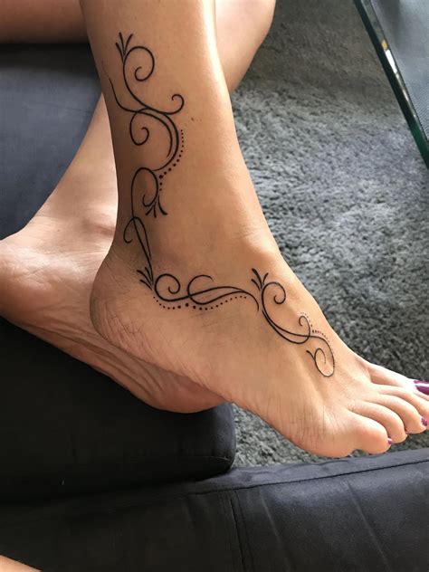 Ankle Tribal Tattoo Designs - template