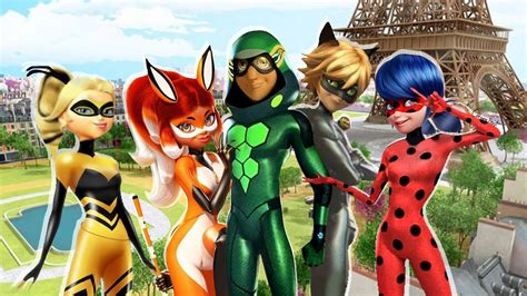 All Miraculous heroes [EDIT] by CeewewFrost12 on DeviantArt