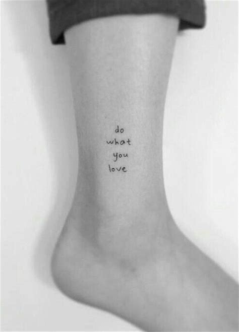 45 Small But Meaningful Words And Quotes Tattoo Designs You Would Love ...