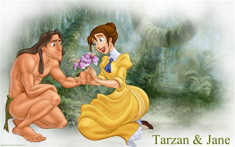 Tarzan & Jane - RionaFury Wallpaper (32911946) - Fanpop