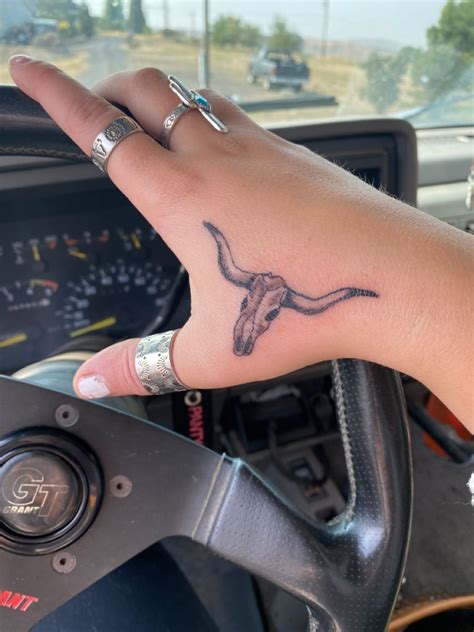 Longhorn tattoo | Western tattoos, Cowboy tattoos, Cowgirl tattoos