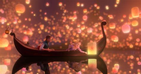 Tangled Boat Scene