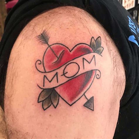 Amazing Mom Heart Tattoo Ideas